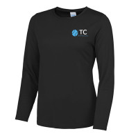 Damen Funktions-Langarm-Shirt TC Edermünde Black